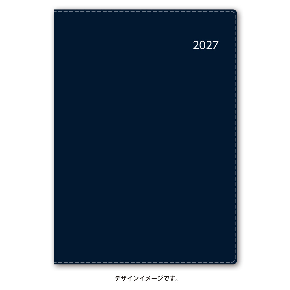 NOLTY ビジネスベーシックダイアリー 2027年1月始まり 6701 青
