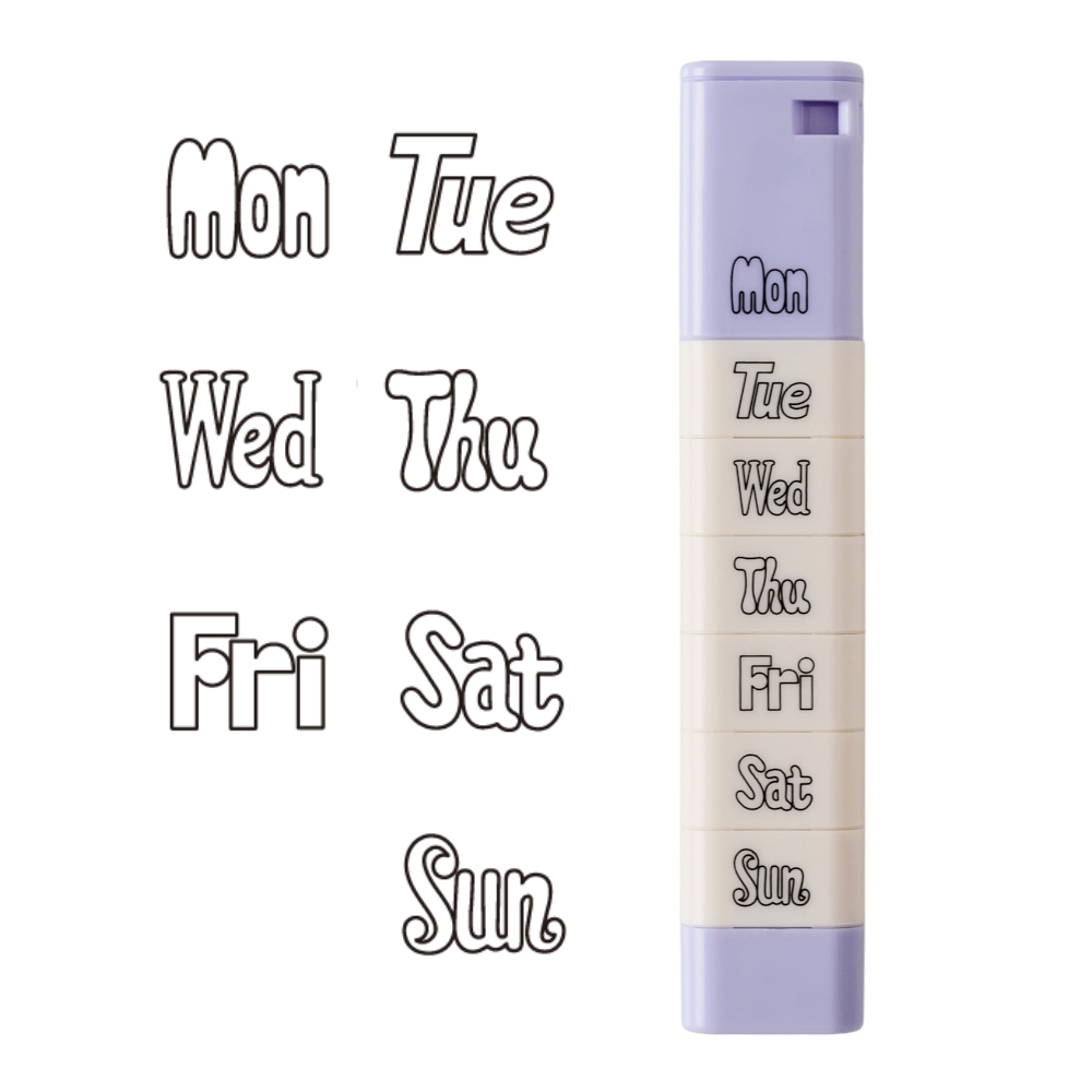 WEEKスタンプ